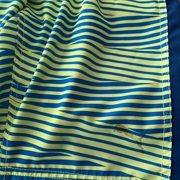 Puma swim trunk and cat & Jack Rashguard Size M (10/12) - Picture 2 of 12